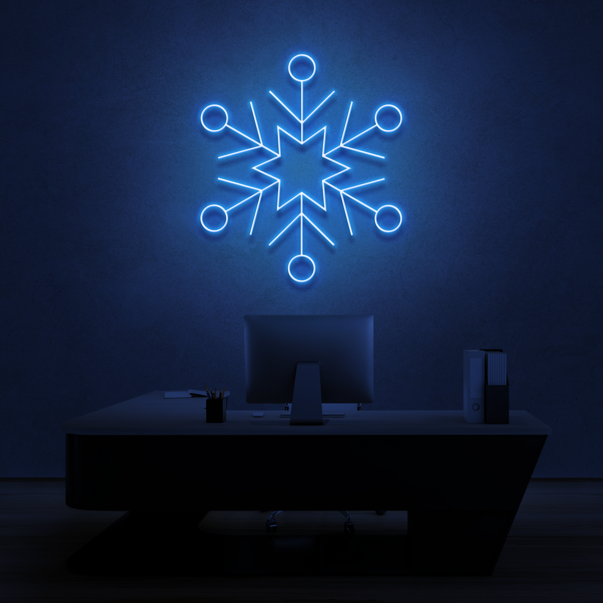 Snowflake Christmas Neon! ❄️❄️❄️