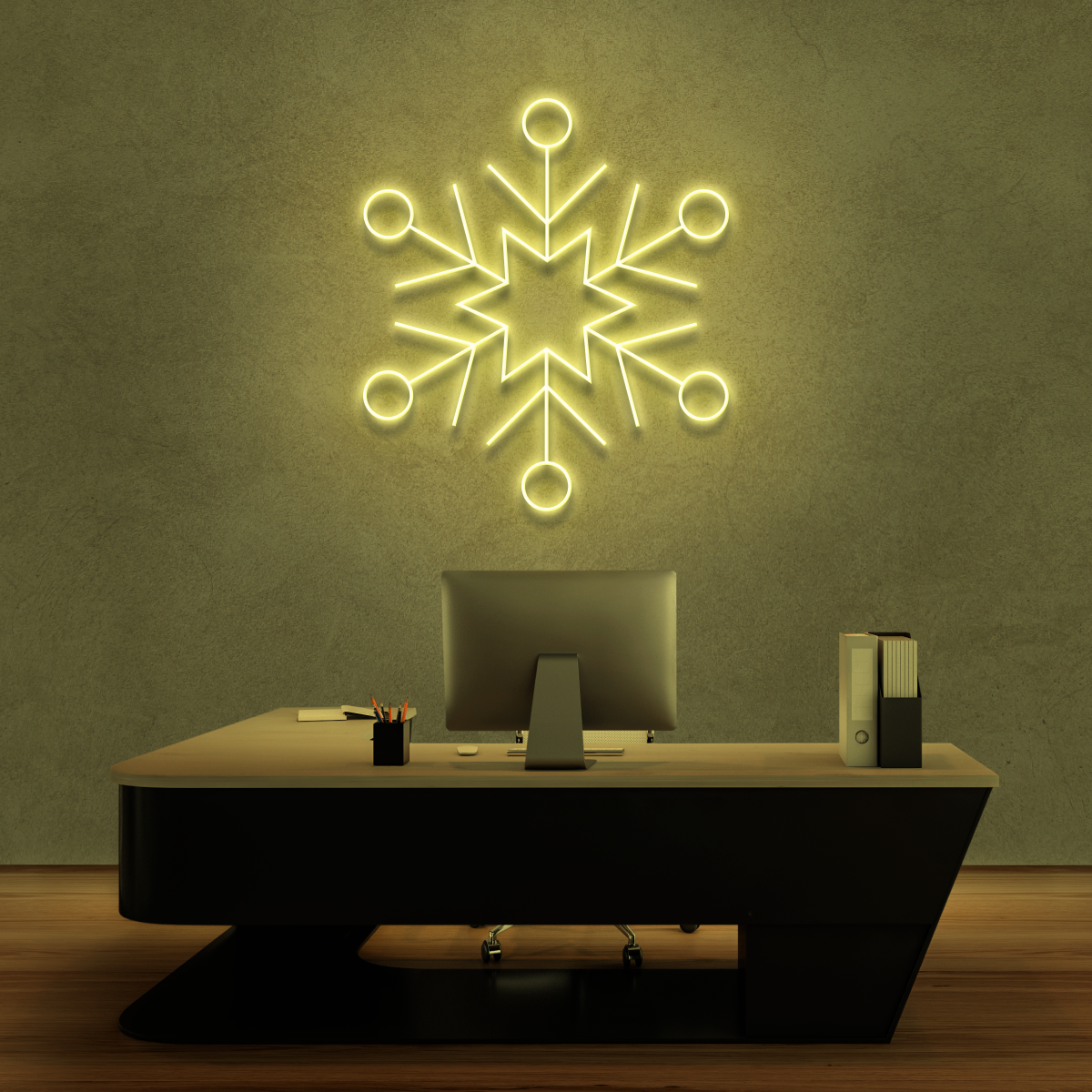 Snowflake Christmas Neon! ❄️❄️❄️