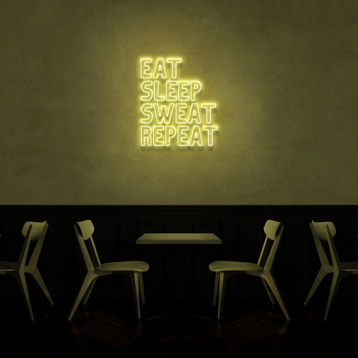 Eat, Sleep, Sweat, Repeat!