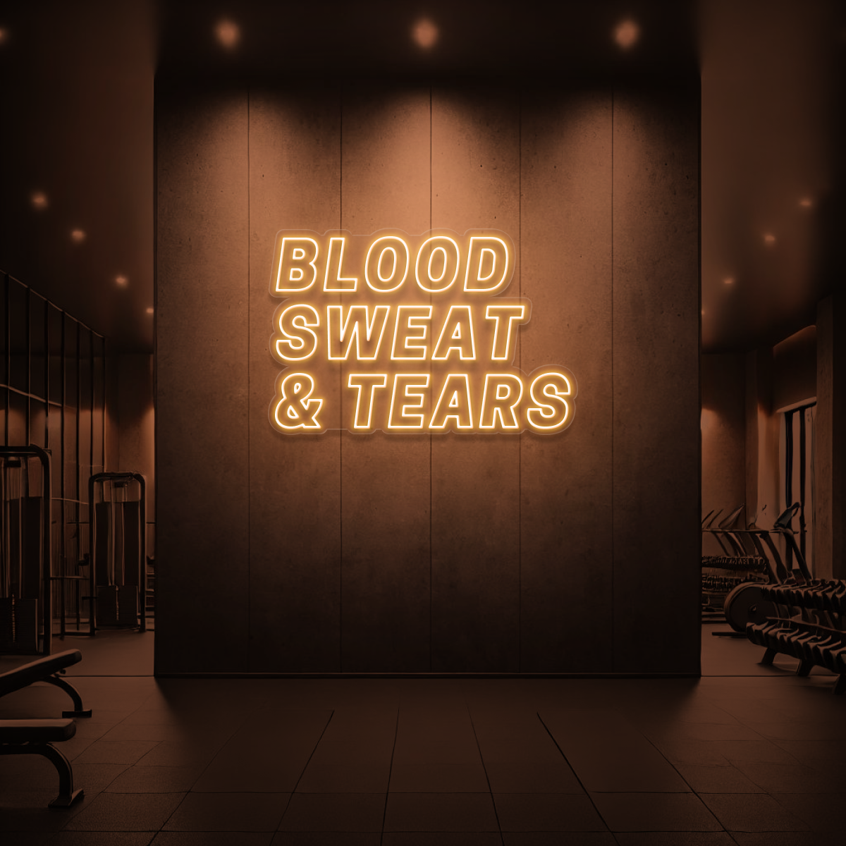 Blood Sweat and Tears LED Neon sign 🩸 💦