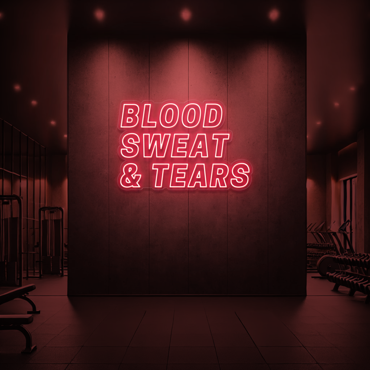 Blood Sweat and Tears LED Neon sign 🩸 💦