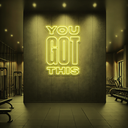 YOU GOT THIS 🫵 Neon Sign