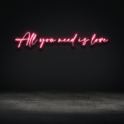 All you need is love