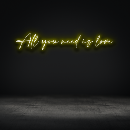 All you need is love