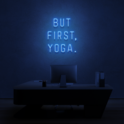 But first Yoga!