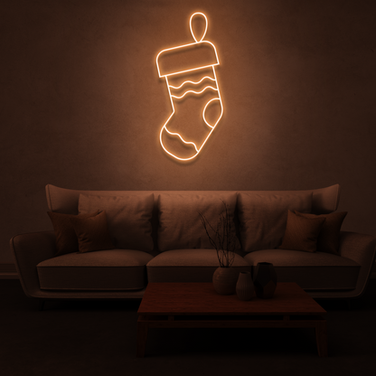Customisable Christmas Stocking Neon! 🎄