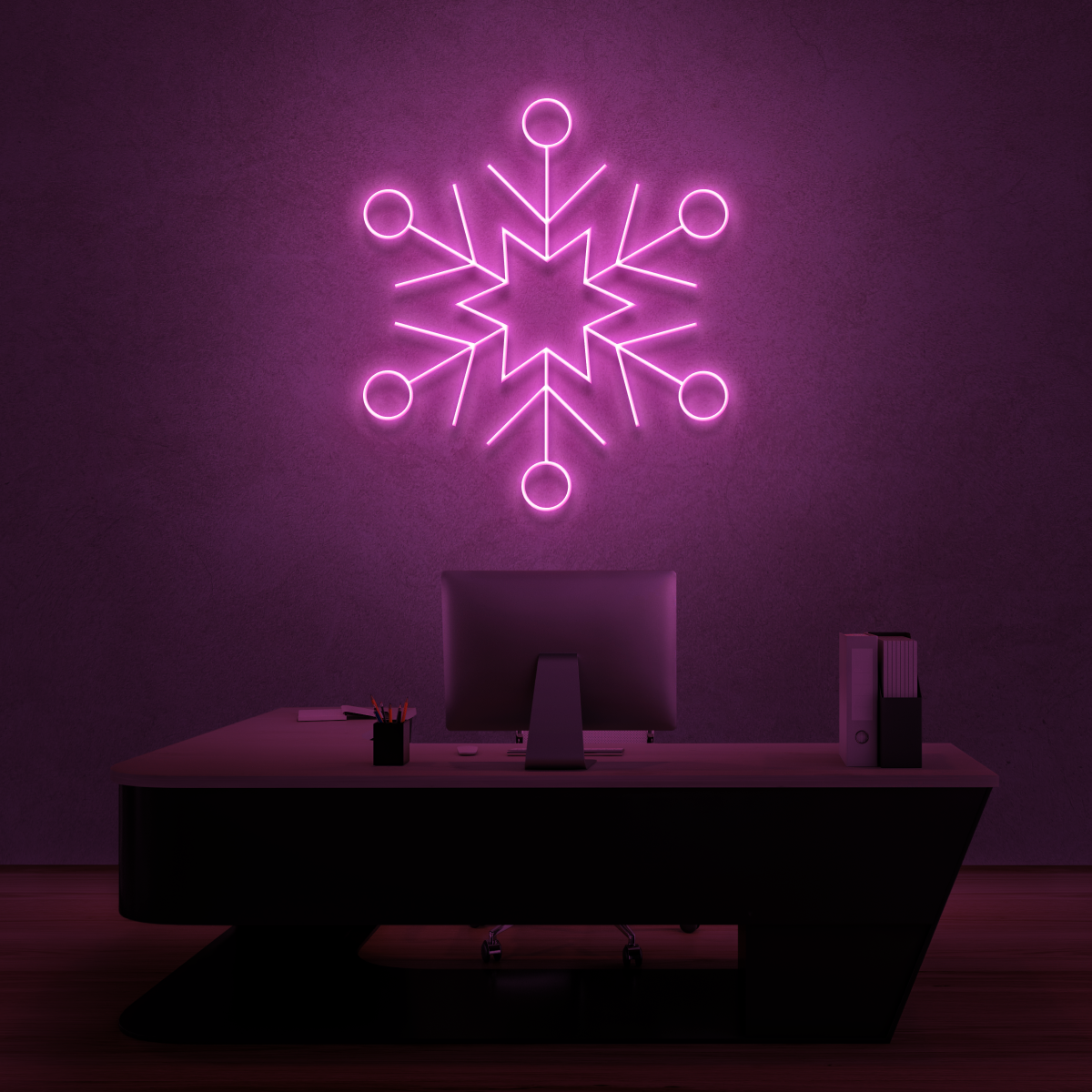 Snowflake Christmas Neon! ❄️❄️❄️