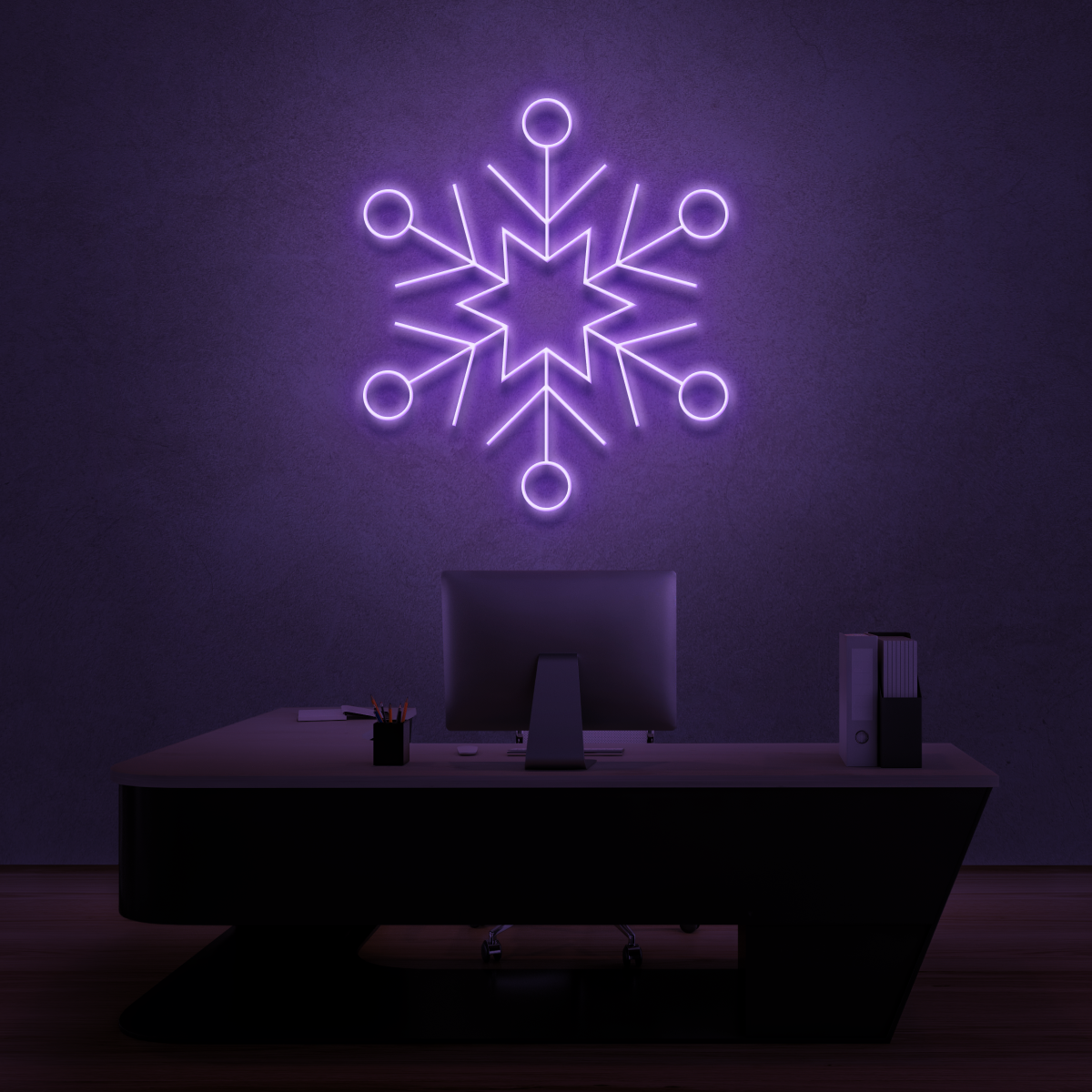 Snowflake Christmas Neon! ❄️❄️❄️