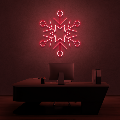 Snowflake Christmas Neon! ❄️❄️❄️