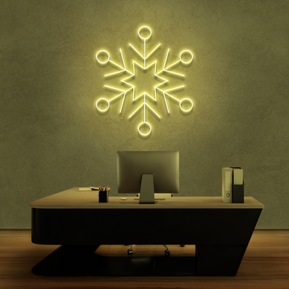 Snowflake Christmas Neon! ❄️❄️❄️